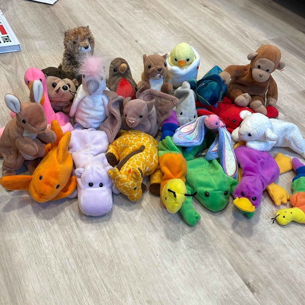 TY beanie babies